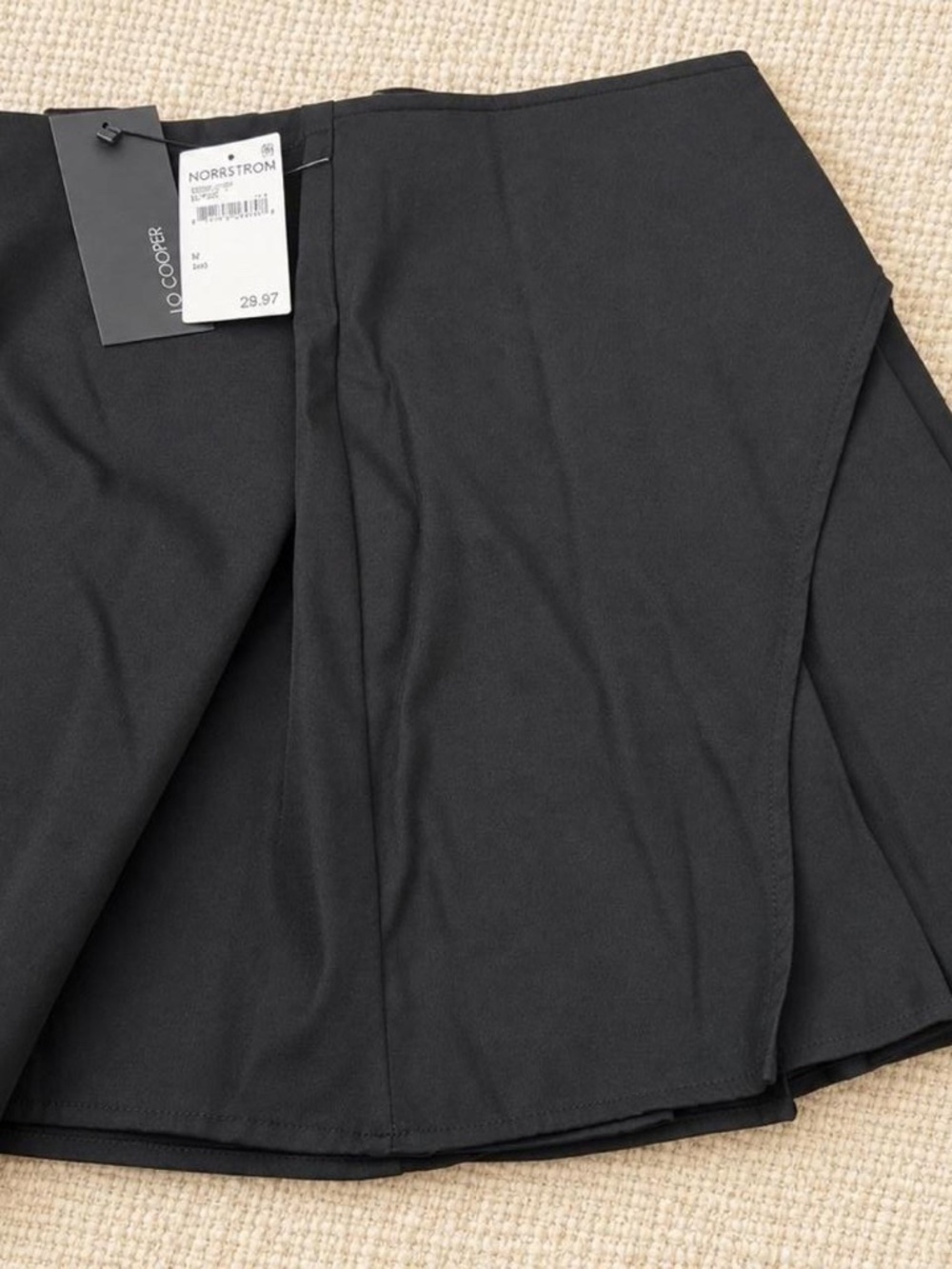 Jo Cooper Black Polyester Skirt – New With Tags